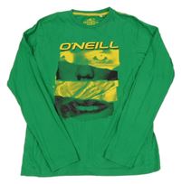 Zelené triko s potiskem O´neill