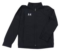 Černá propínací sportovní mikina s logem Under Armour