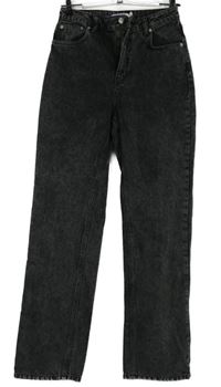 Dámské tmavošedé rifle Na-kd