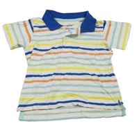 Barevné pruhované polo tričko Lupilu