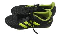 Černé kopačky s pruhy Adidas vel. 36