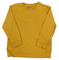 Hořčicové triko Next