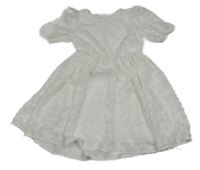 Bílé vzorované slavnostní šaty Reserved 