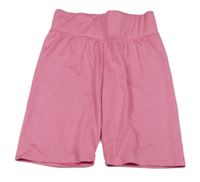Růžové sportovní elastické kraťasy Ergeenomix 