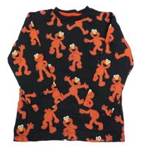 Černé triko Sesame Street Next