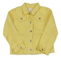 Žlutá riflová bunda F&F