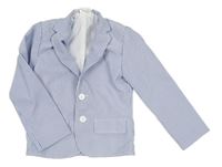 Modro-bílé pruhované sako Bonprix