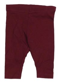 Tmavovínové legíny 