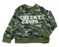 Army mikina s nápisy Nutmeg