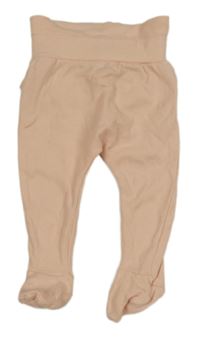 Světlebroskvové polodupky s volánky George