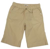 Béžové plátěné kraťasy TOM TAILOR