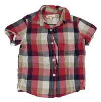 Kostkovaná košile Bluezoo