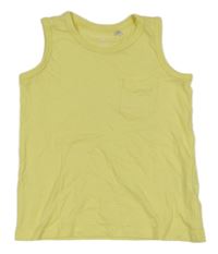 Žluté tílko s kapsou BK