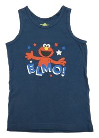 Tmavomodré tílko s Elmem 