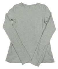 Šedé melírované triko H&M