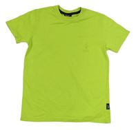 Limetkové tričko s výšivkou Ralph Lauren