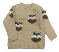 Pískový svetr s pudinky F&F