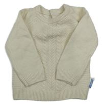 Smetanový svetr Jacadi