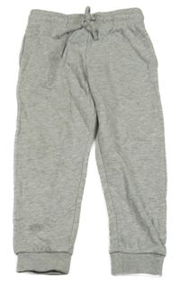 Šedé melírované tepláky George