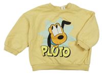Žlutá mikina s Plutem H&M