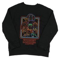 Černá mikina - Stranger things M&S