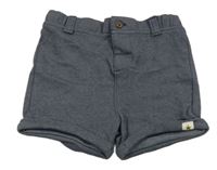 Tmavomodré vzorované kraťasy George