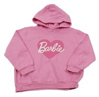 Růžová mikina s kapucí - Barbie H&M