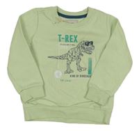 Mintová mikina s dinem Impidimpi