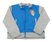 Modro-šedá propínací mikina - Tlapková Patrola Nickelodeon