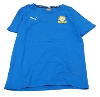 Modré tričko s potiskem Puma