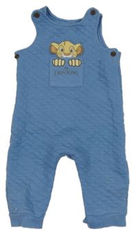 Modré laclové tepláky se Simbou Primark