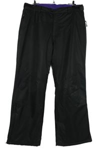 Dámské černé šusťákové funkční oteplovačky Janina 