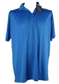 Nové - Pánské modré sportovní tričko s límečkem Puma 