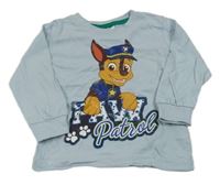 Světlemodré triko s Paw Patrol Nickelodeon