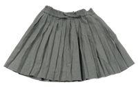 Šedá plisovaná sukně Zara