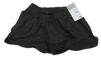 Nové -  Černé lehké kraťasy Primark