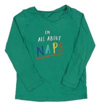 Zelené triko s nápisem George