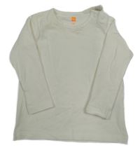 Smetanové triko HEMA 