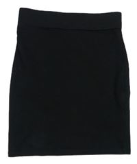 Černá elastická sukně New look