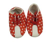 Červené capáčky s hvězdičkami vel. 19