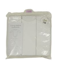Nové - 3x bílé body Mothercare