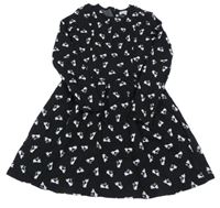 Černé šaty s kočkami 