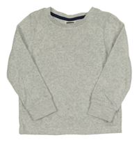 Šedé sametové triko Lily & Dan