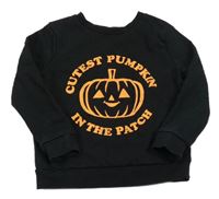 Černá mikina s dýní George