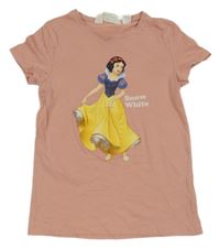 Světlerůžové tričko se Sněhurkou H&M