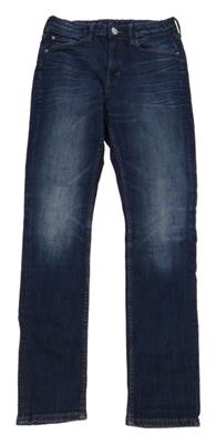 Tmavomodré skinny rifle H&M