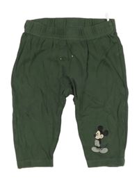 Khaki tepláky s Mickeym Disney