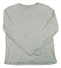 Šedé melírované triko H&M