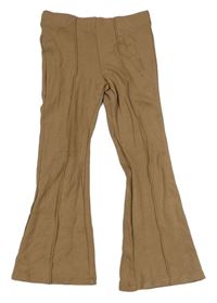 Béžové flare legíny H&M