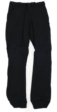 Černé cuff tepláky 